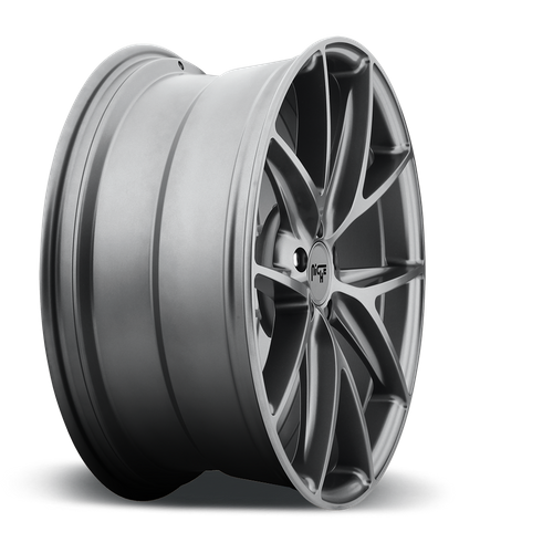 Niche 1PC M116 Misano 20x9 Matte Gunmetal Wheel, 5x4.5-Inch Bolt Pattern, +35 Offset