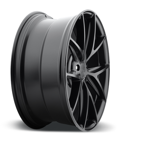 Niche M117 Misano Matte Black 19x9.5 Wheel, 5x120 Bolt Pattern, +35 Offset