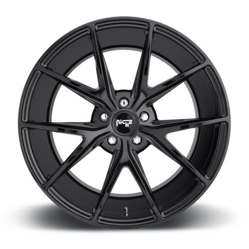 Niche 1PC M119 Misano 20x10 Gloss Black Wheel, 5x4.5 Bolt Pattern, +40 Offset