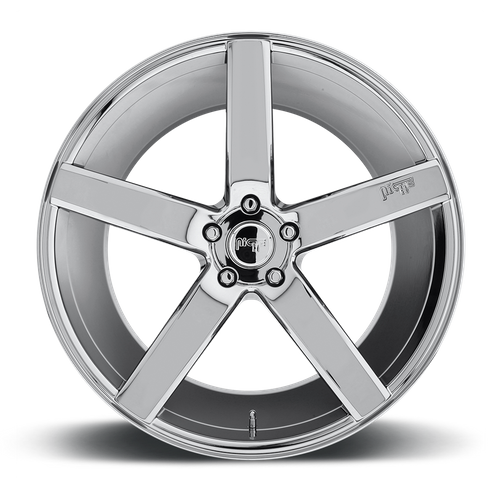 Niche 1PC M132 Milan 19-Inch Chrome Wheel, 5x4.5 Bolt Pattern, +35 Offset