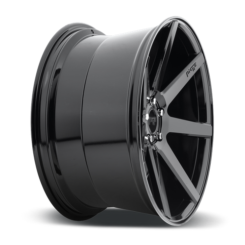 Niche 1PC M168 Verona 20x10 Gloss Black Wheel, 5x4.5 Bolt Pattern, +40 Offset