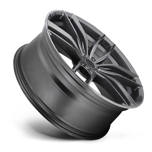 Niche 1PC M204 Vosso 20x9 6x132 Matte Anthracite Wheel, 35mm Offset