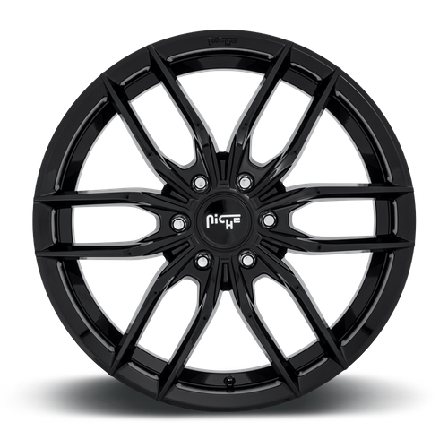 Niche 1PC M209 Vosso 20x9 Gloss Black Wheel, 6x5.5 Bolt Pattern, 20mm Offset