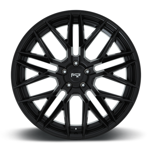 Niche 1PC M224 GAMMA Gloss Black 22x9.5 6x139.7 +25 Wheel