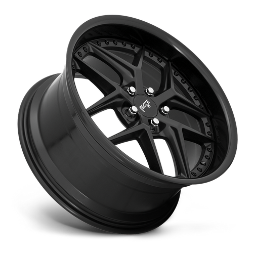 Niche 1PC M226 VICE 20-Inch Gloss Black and Matte Black Wheel, 5x115, +18 Offset