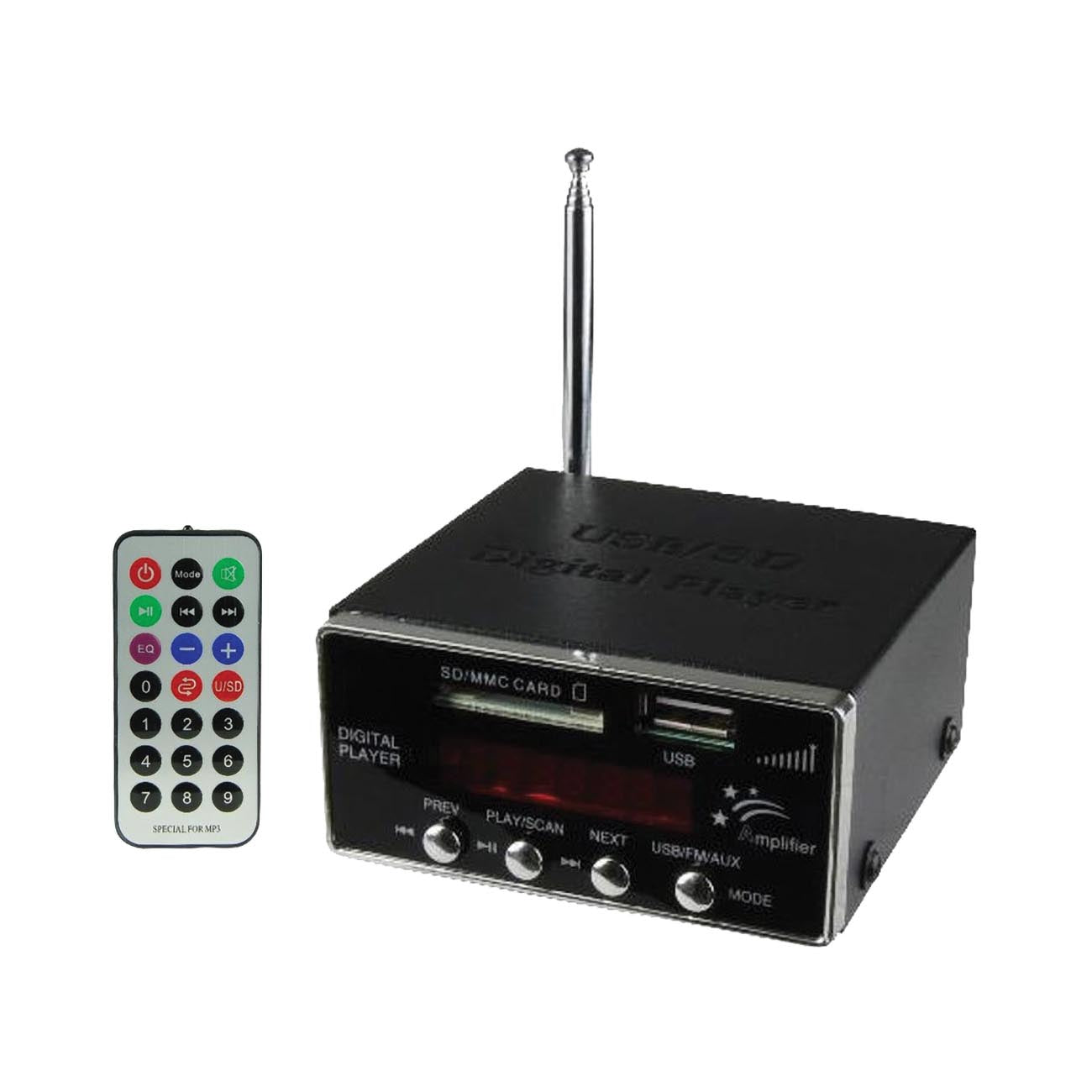 Nippon Compact Digital MP3 Player with FM Radio and Remote