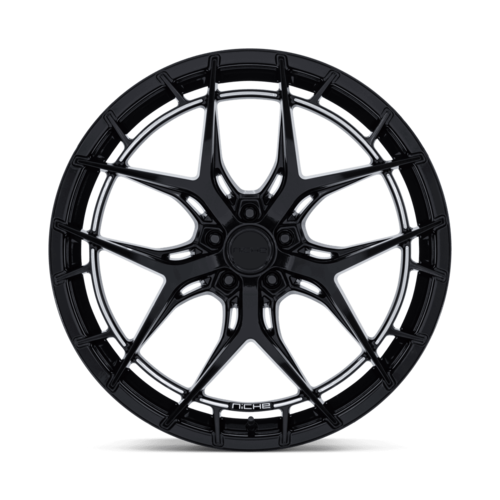 Niche 1PC NC286 Riviera Gloss Black Wheel