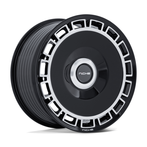 Niche 1PC NC287 Venice Gloss Black Machined Face Wheel
