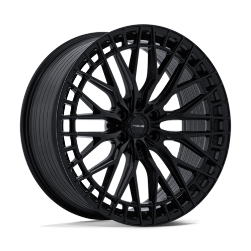 Niche 1PC Genoa 24x10 Wheel - Gloss Black Finish for 6x139.7 Bolt Pattern Vehicles
