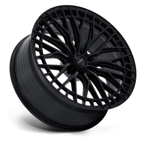 Niche 1PC Genoa 22x10 Inch Gloss Black Wheel with 6x135 Bolt Pattern and 87.10mm Center Bore