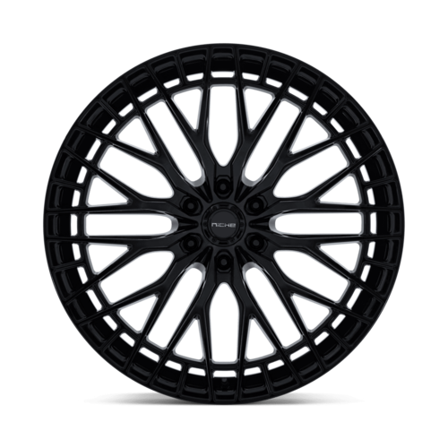 Niche 1PC Genoa 24x10 Wheel with Gloss Black Finish and 6x139.7 Bolt Pattern