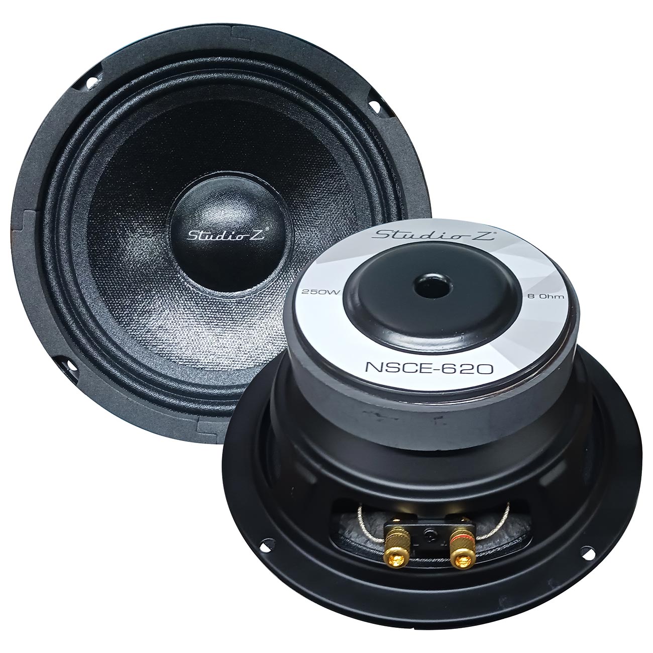 Nippon Studio-Z 6-Inch Woofer - 250 Watts Max, 8 Ohm with Aluminum Voice Coil