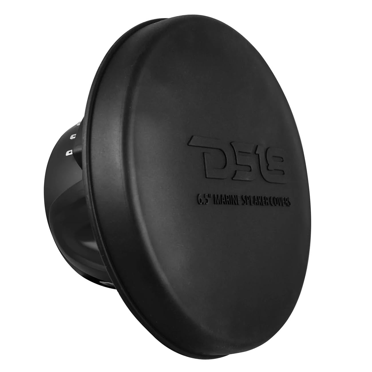 DS18 HYDRO 6.5-inch 2-Way Marine Speakers with RGB LED Lights, 300 Watts - Black (Pair)