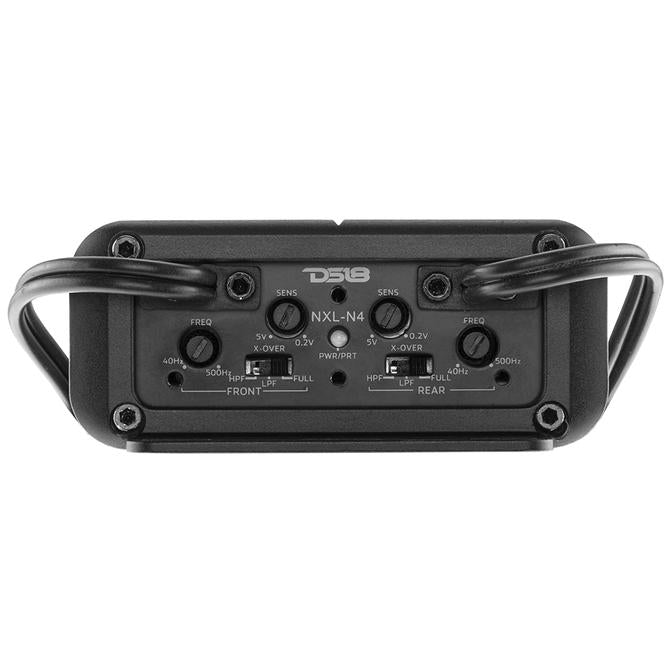 DS18 Marine Ultra Compact 4-Channel Amplifier - 1800W Max Power, Model NXLN4