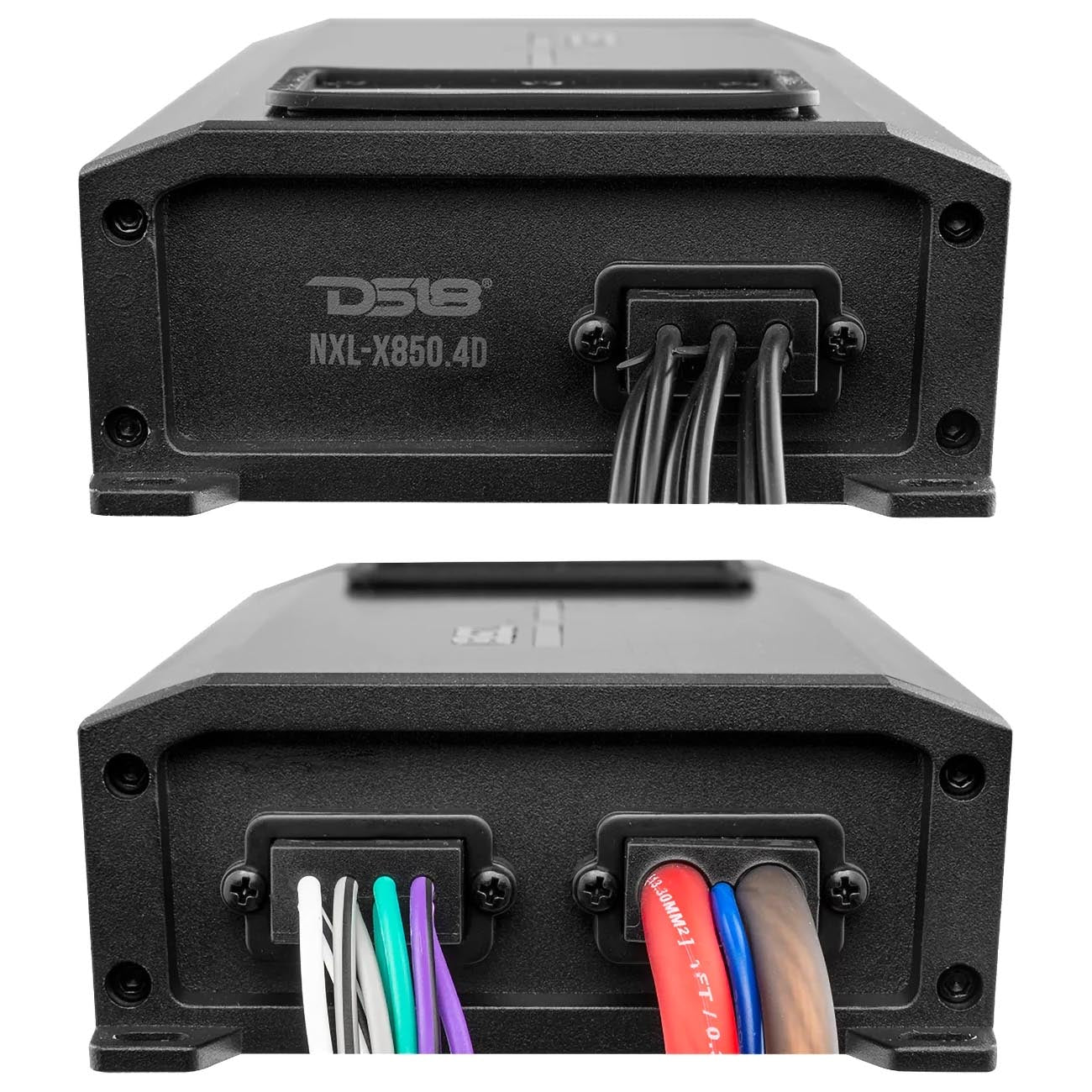 DS18 NXLX8504D Marine and Powersports 4-Channel Amplifier – 2400W Max Power