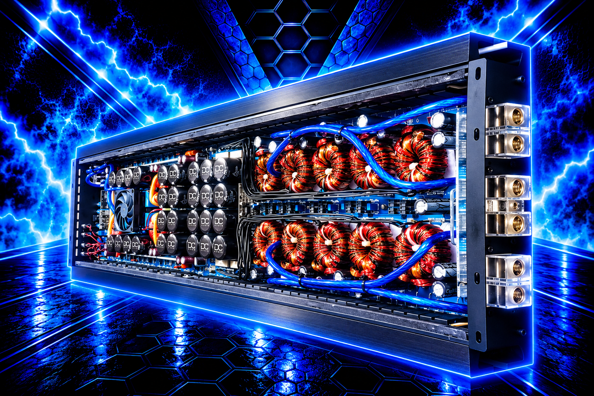 DC Audio "PITBULL 20k" 20,000 watt Mono Block Amplifier
