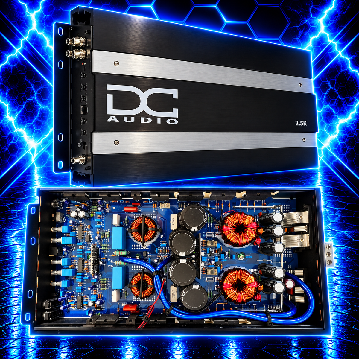 DC Audio 2.5k 2500 watt Mono Block Amplifier