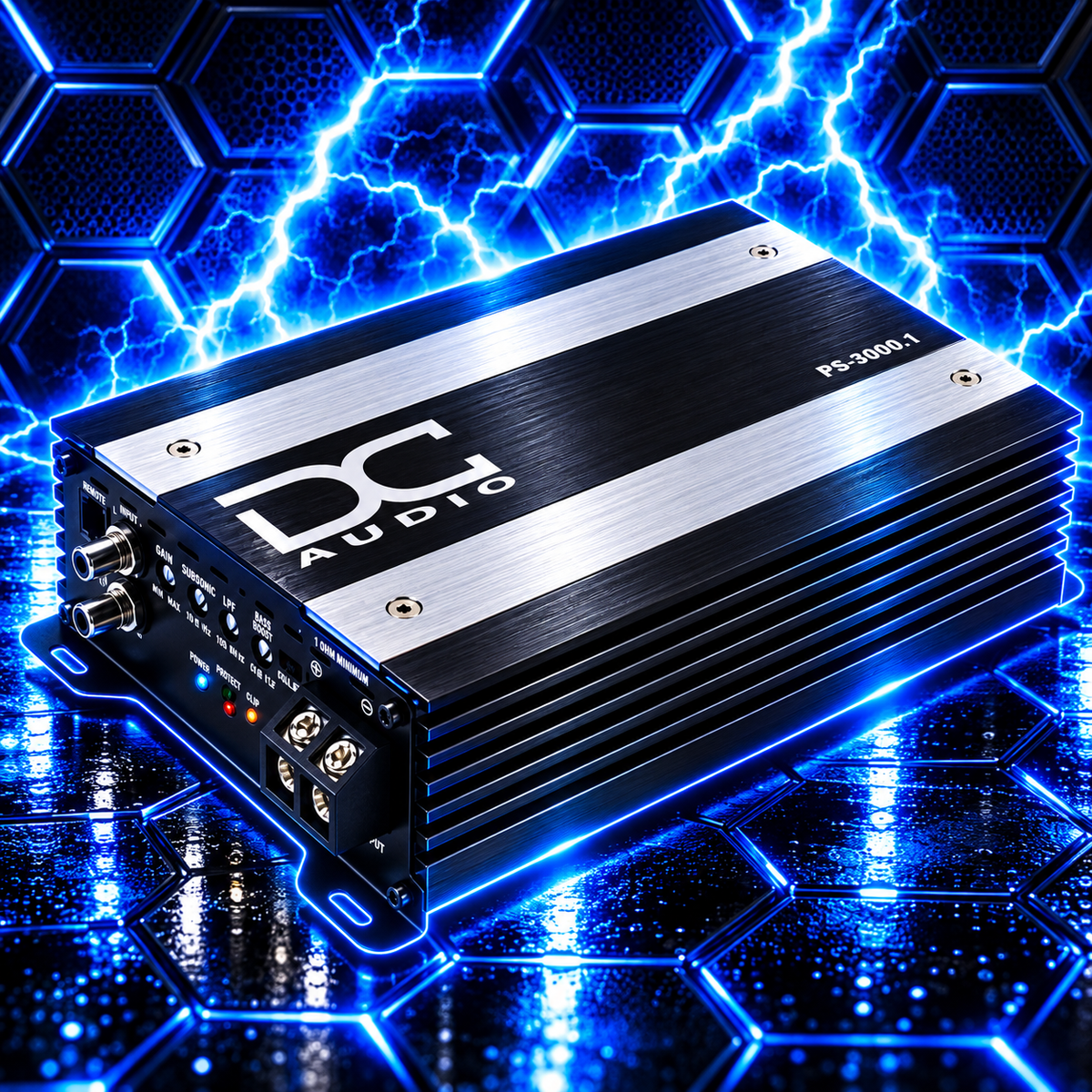 DC Audio PS3000x1 - Mini Full Range Mono Block Amplifier