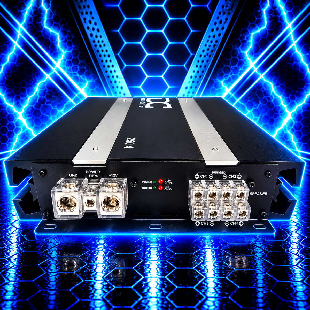 DC Audio 250.4 Class D 4-Channel Amplifier