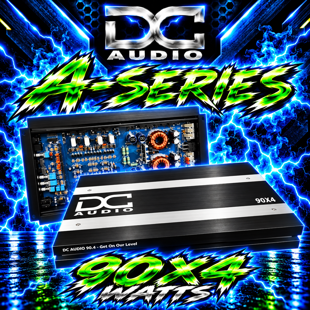 DC Audio DC 90.4 90.4 4-Channel Amplifier