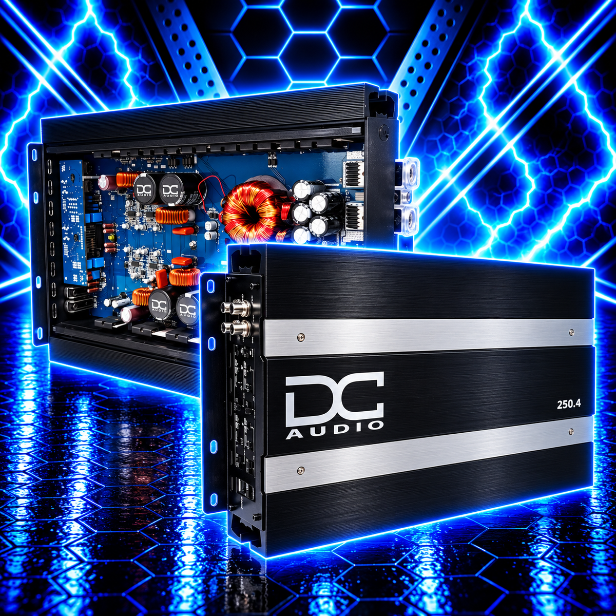DC Audio 250.4 Class D 4-Channel Amplifier