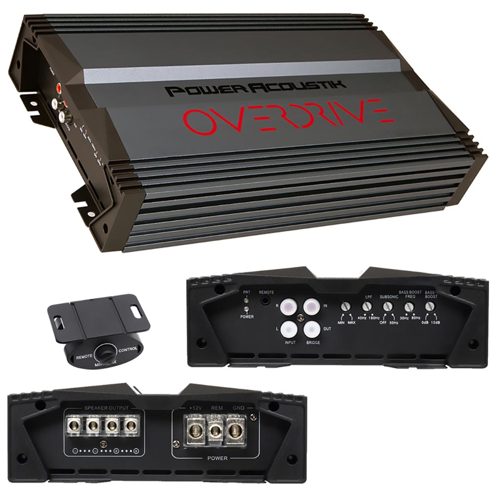 Power Acoustik 3500 Max Watt D Class Car Amplifier - OD13500D