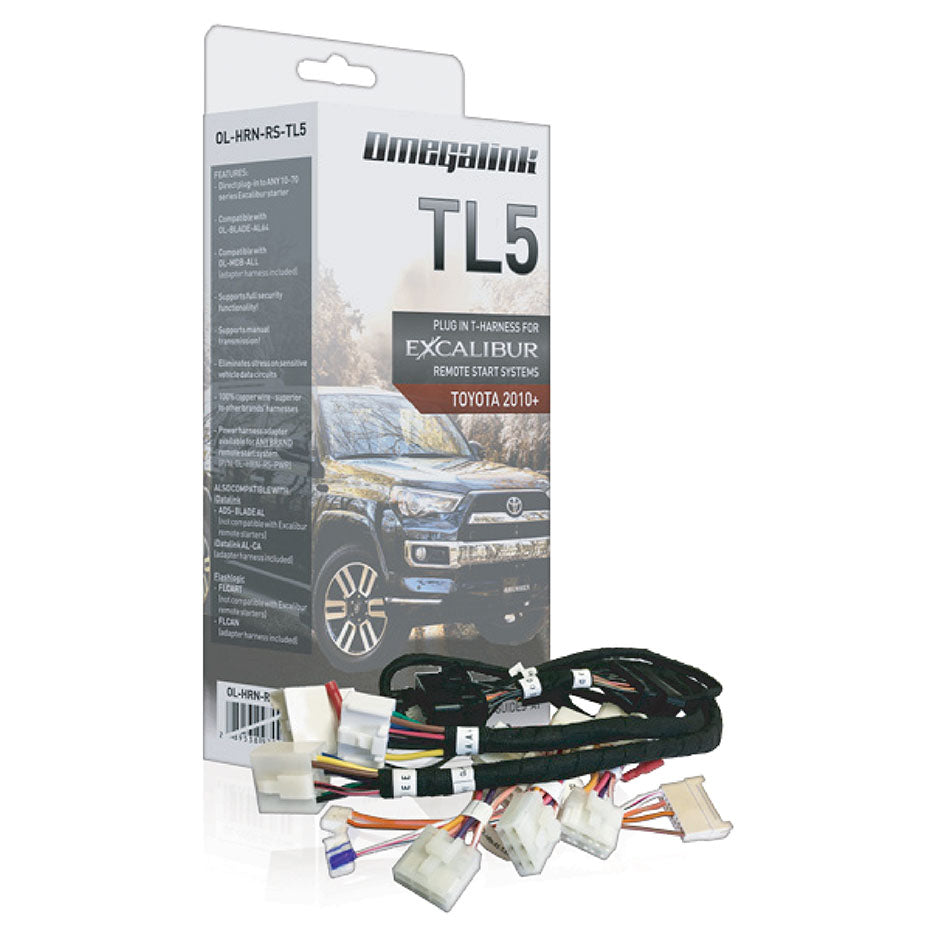 Excalibur Alarms Omegalink T-Harness for Select Scion & Toyota Vehicles (2010-2023)
