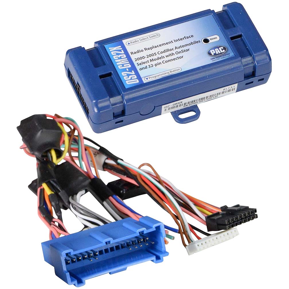 PAC OnStar Radio Replacement Interface for 2000-2005 Cadillac Models