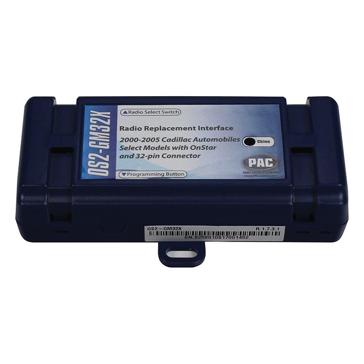 PAC OnStar Radio Replacement Interface for 2000-2005 Cadillac Models