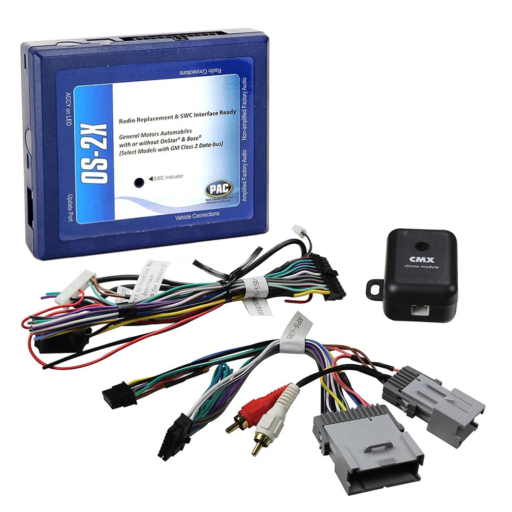 PAC OnStar Radio Replacement Interface for Select 2000-2013 GM Class II Vehicles
