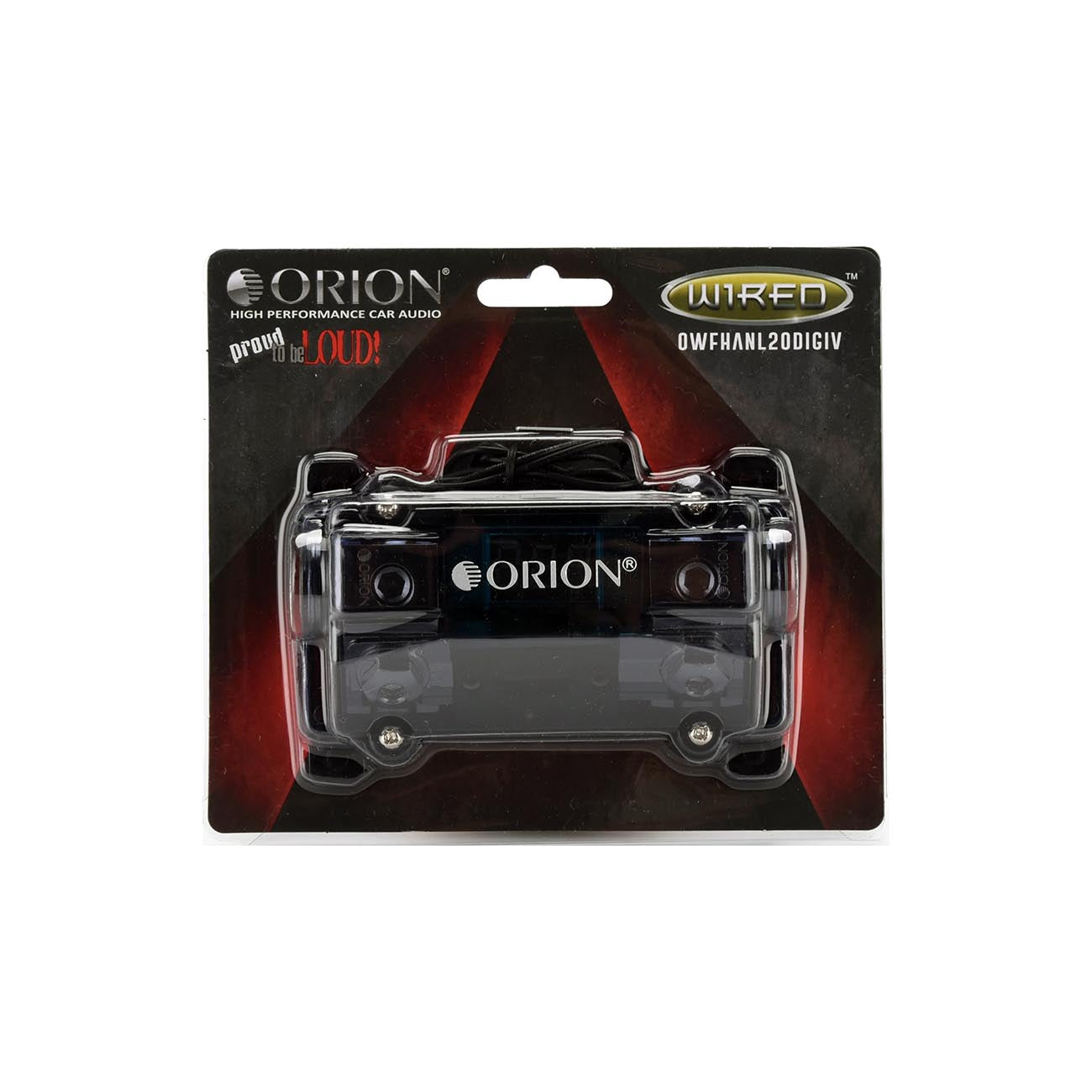 Orion Wired Series ANL Fuse Holder - 0/2 Ga. In/Output with 150A Fuse & Digital - View 2