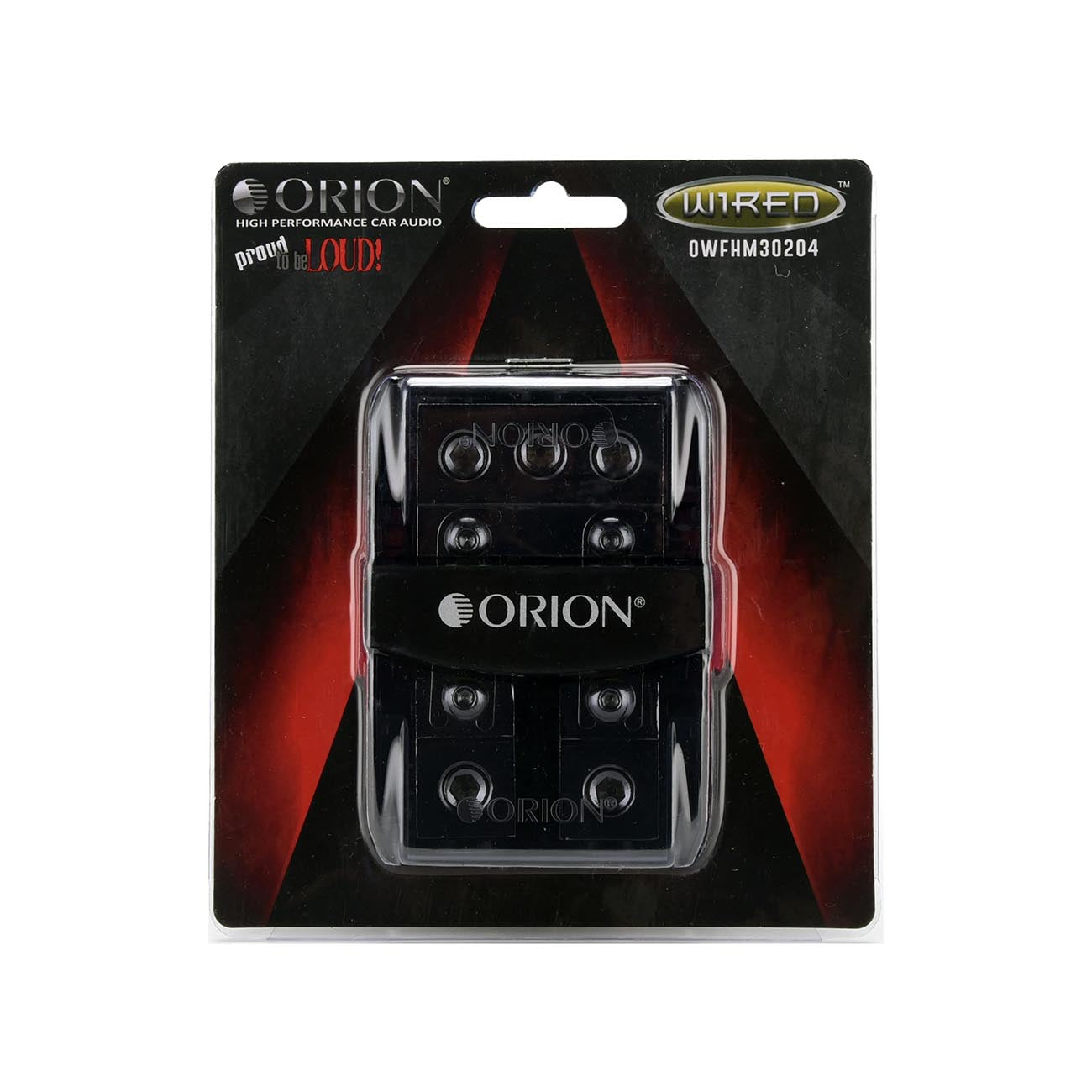 Orion Wired Series MINI ANL Power Distribution Block with 3 Inputs and 2 Outlets - View 2