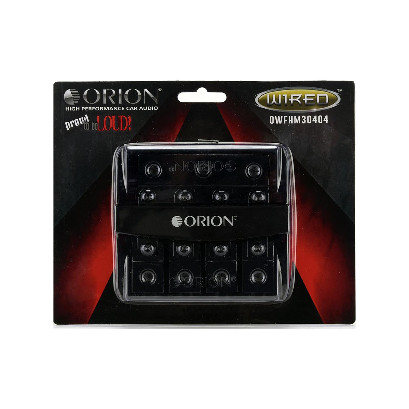 Orion Wired Series 3 In/4 Out Distribution Block with 4 x 100A MANL Fuses - View 2