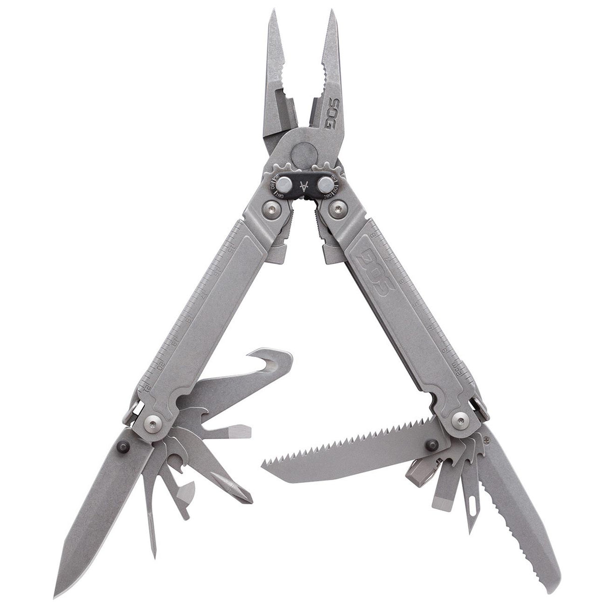 SOG PowerAccess Assist 21-in-1 Multi-Tool, Stonewash Finish - PA3001CP