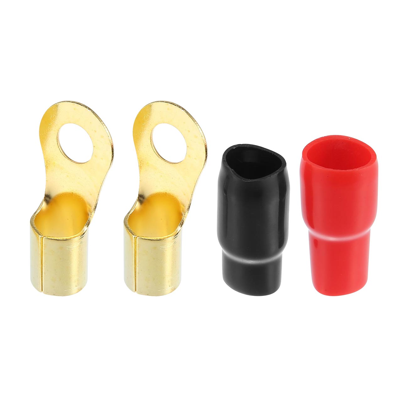 Nippon Audiopipe Ring Terminals 0 Gauge Gold Plated - Pair