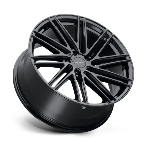 Petrol P1C 20-Inch Gloss Black Wheel, 5x120 Bolt Pattern, +35 Offset