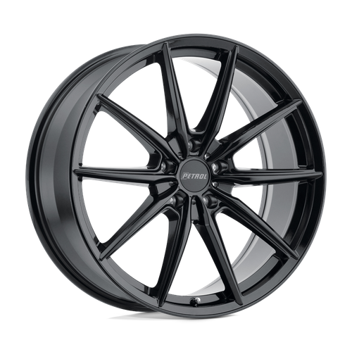 Petrol P4B Gloss Black 18-Inch Wheel, 5x112 Bolt Pattern, +40 Offset