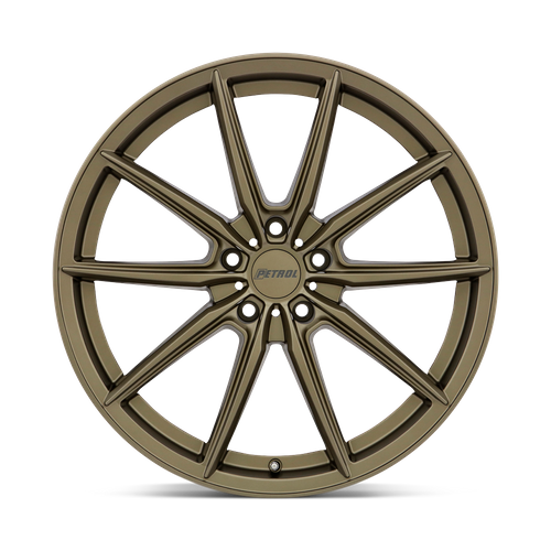 Petrol P4B 20-Inch Matte Bronze Wheel, 5x112 Bolt Pattern, +40 Offset