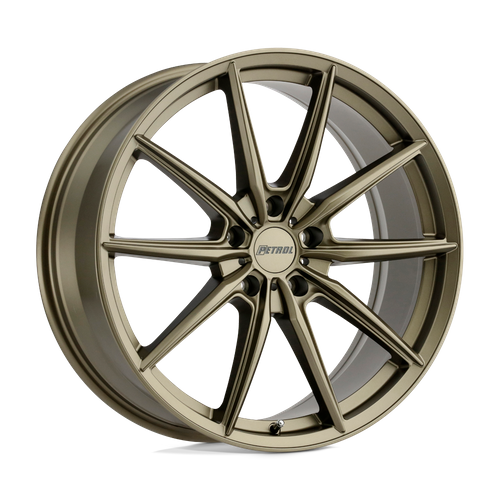 Petrol P4B 17x8 Matte Bronze Wheel, 5x105 Bolt Pattern, +40 Offset