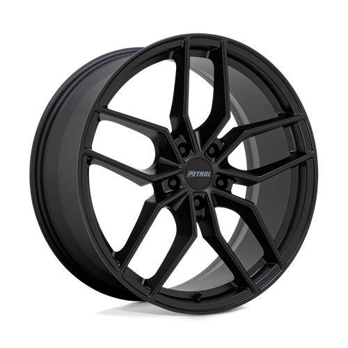 Petrol P5C 18x8 Matte Black Wheel, 5x120 Bolt Pattern, +35 Offset