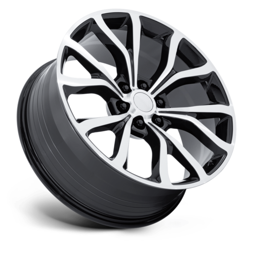 Performance Replicas PR230 22x9.5 Gloss Black Machined Wheel, 6x135, +44 Offset