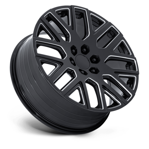 Performance Replicas PR231 24x10 Gloss Black Milled Wheel, 6x5.5, +31 Offset