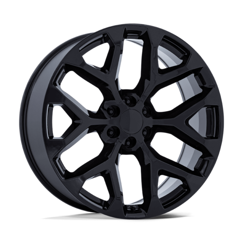 Performance Replicas PR177 Gloss Black 20-Inch Wheel, 20x9, 6x5.5 Bolt Pattern, +24 Offset