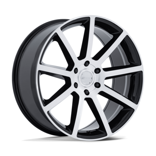 P6E 22X9.5 6X5.5 106 +25 G-BLK MCH-FC