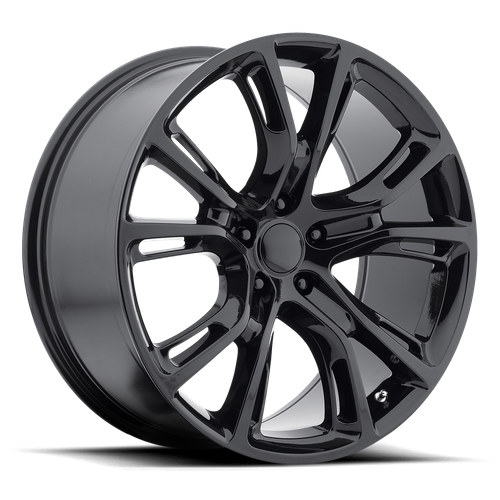 Performance Replicas PR137 Gloss Black 18-Inch Wheel, 5x5-Inch Bolt Pattern, 34mm Offset