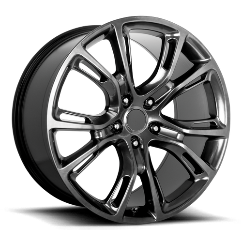Performance Replicas PR137S 17x8 Silver Gray Wheel, 5x127 Bolt Pattern, 34mm Offset