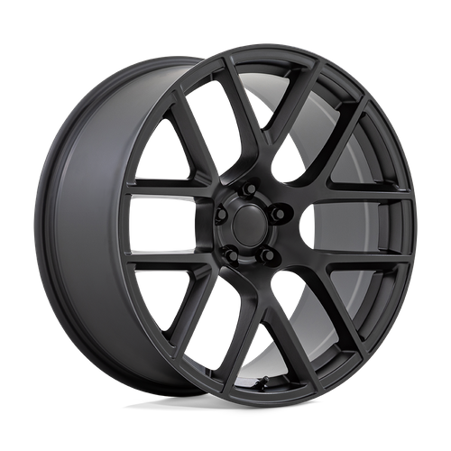 Performance Replicas PR163 20-Inch Satin Black Wheel, 5x115 Bolt Pattern, 20mm Offset