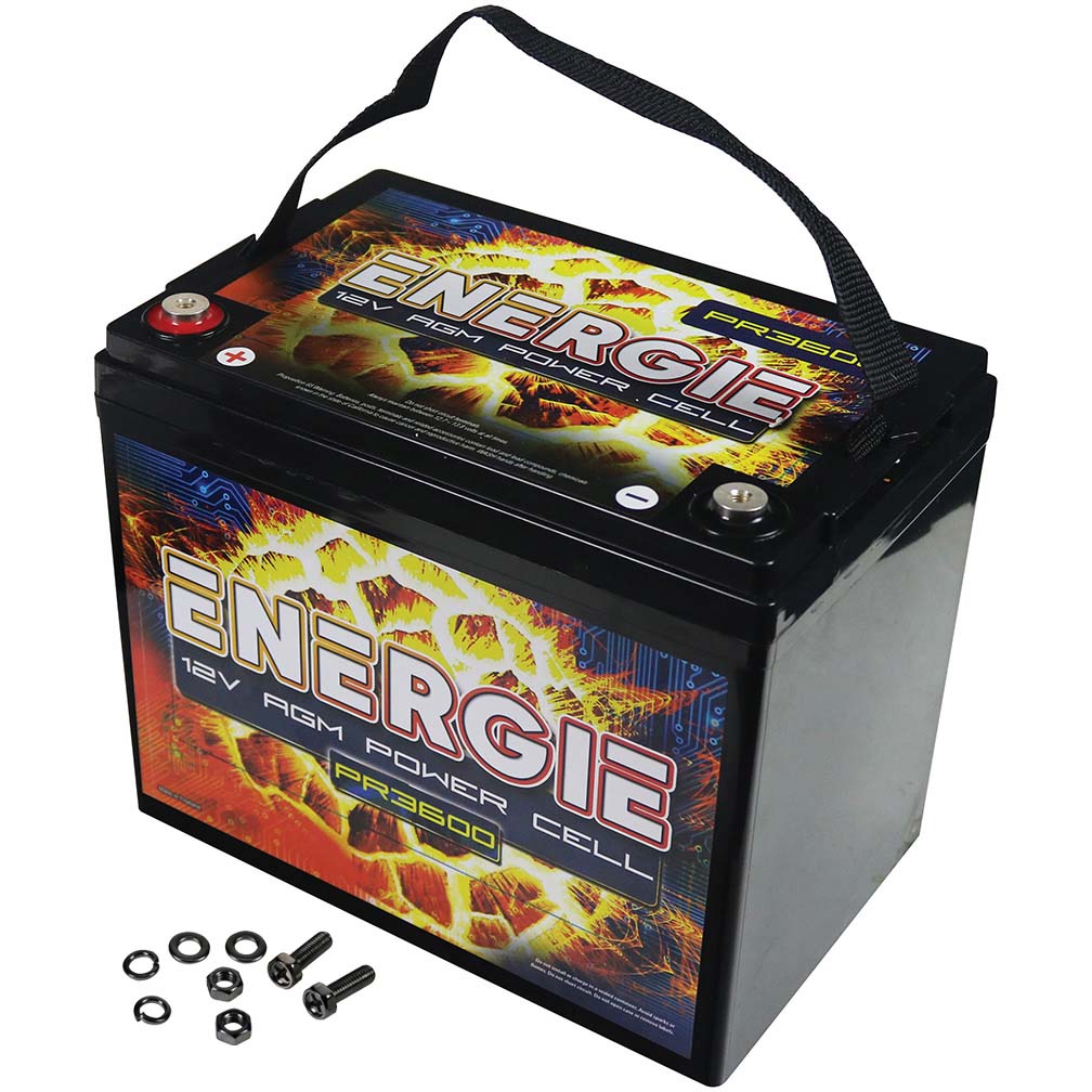 Energie 3600 Watt 12 Volt Power Cell - Reliable High-Performance Battery