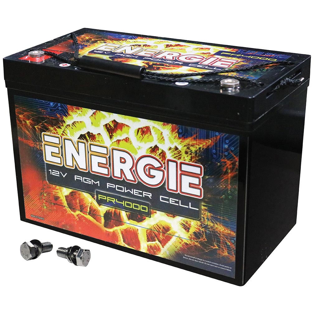 Energie 4000 Watt 12 Volt Power Cell - High-Performance Battery for Off-Grid and Marine Applications