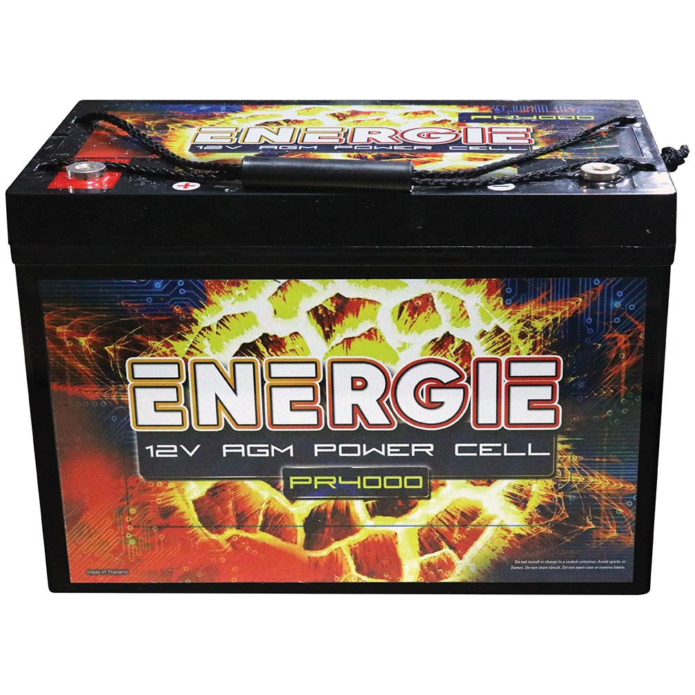 Energie 4000 Watt 12 Volt Power Cell - High-Performance Battery for Off-Grid and Marine Applications